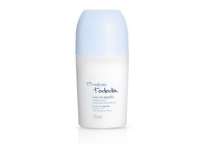 Desodorante Antitranspirante Roll-On Natura Tododia Leite de